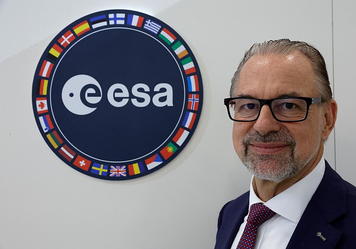 Josef Aschbacher, director de la Agencia Espacial Europea (ESA).